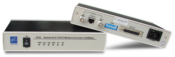 RS232 over E1