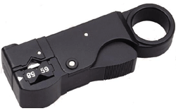 Koaksiyak Kablo soyucu ve el aletleri